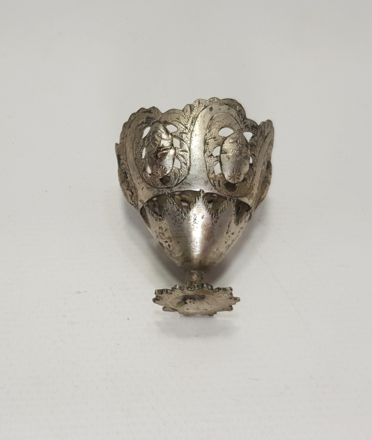 OSMANLI DÖNEMİ GÜMÜŞ FİNCAN ZARFI 