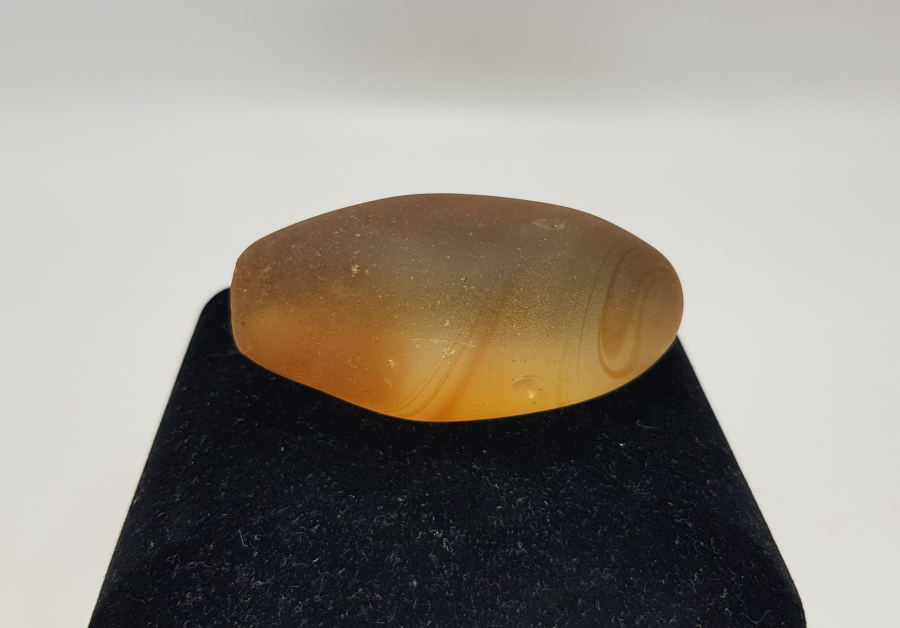 OSMANLI DÖNEMİ HARELİ AKİKTEN MAMÜL HATTAT MÜHRESİ 