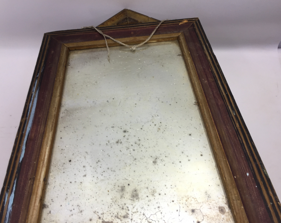 OSMANLI DÖNEMİ İŞLEMELİ TAŞ AYNALI GELİN AYNASI