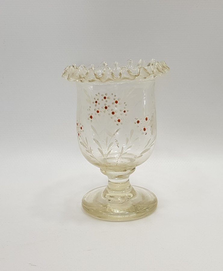 OSMANLI DÖNEMİ MİNELİ BEYKOZ KAŞIKLIK 