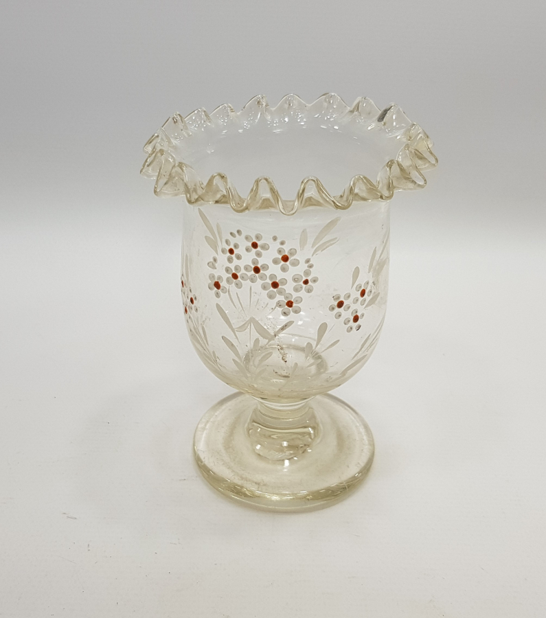 OSMANLI DÖNEMİ MİNELİ BEYKOZ KAŞIKLIK 