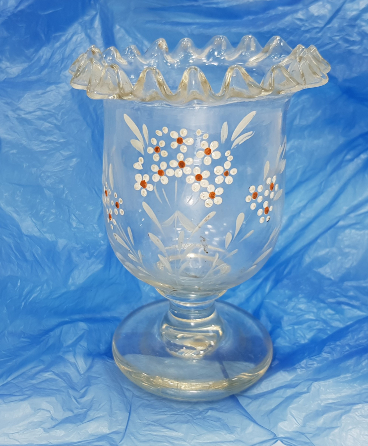 OSMANLI DÖNEMİ MİNELİ BEYKOZ KAŞIKLIK 