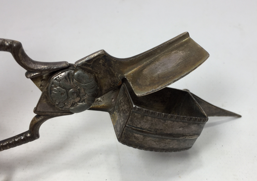 OSMANLI DÖNEMİ NADİR FORMDA MUM MAKASI