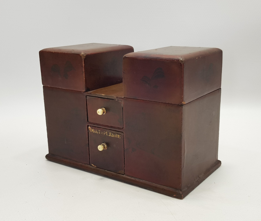 OSMANLI DÖNEMİ PAPIER MACHE KALEMLİK 