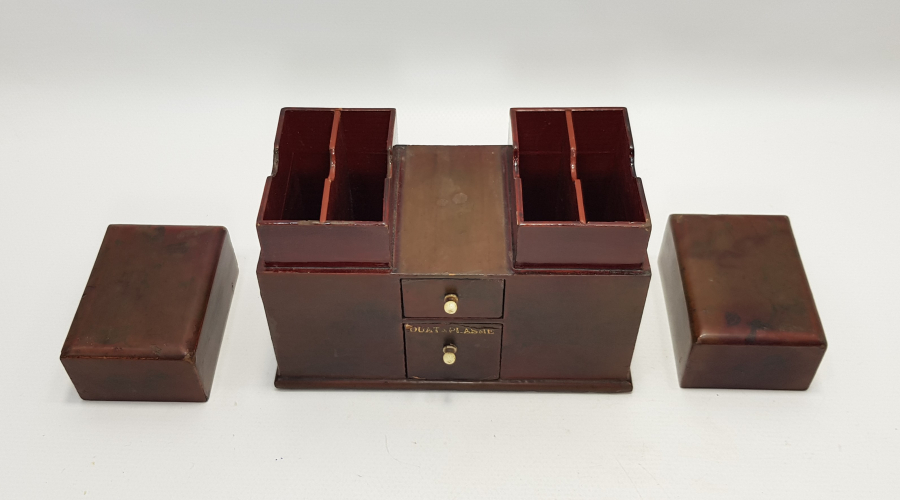 OSMANLI DÖNEMİ PAPIER MACHE KALEMLİK 