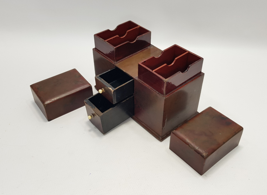 OSMANLI DÖNEMİ PAPIER MACHE KALEMLİK 