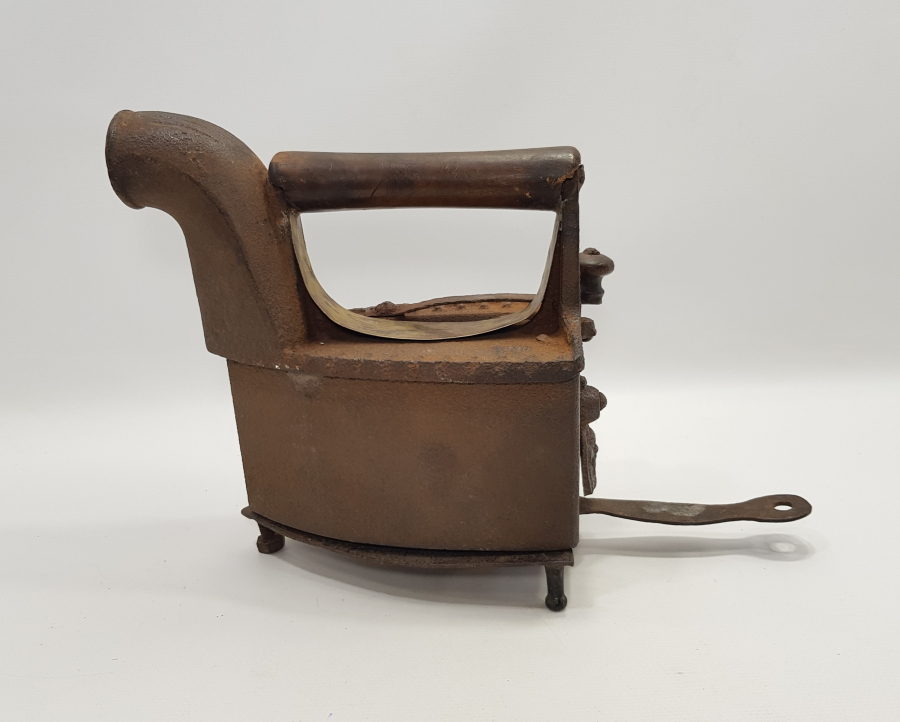 OSMANLI DÖNEMİ RUM İŞİ TANRI ZEUS GÖRSELLİ KÖMÜRLÜ ÜTÜ 