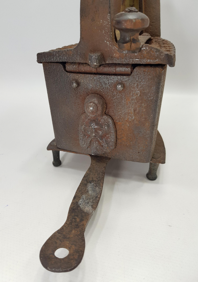 OSMANLI DÖNEMİ RUM İŞİ TANRI ZEUS GÖRSELLİ KÖMÜRLÜ ÜTÜ 