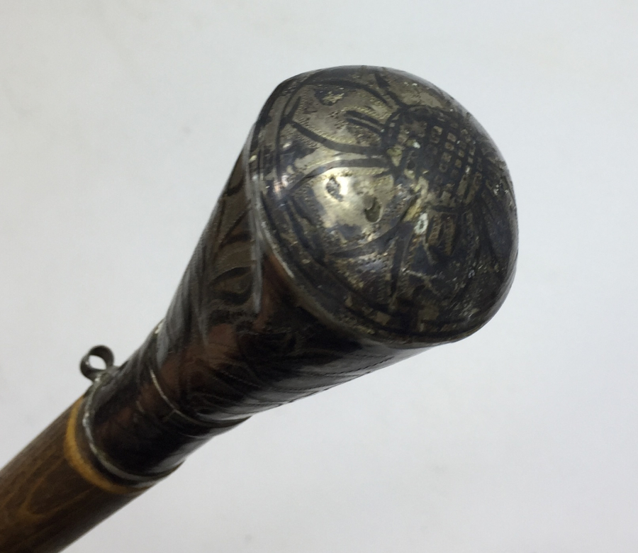 OSMANLI DÖNEMİ SAVATLI BASTON