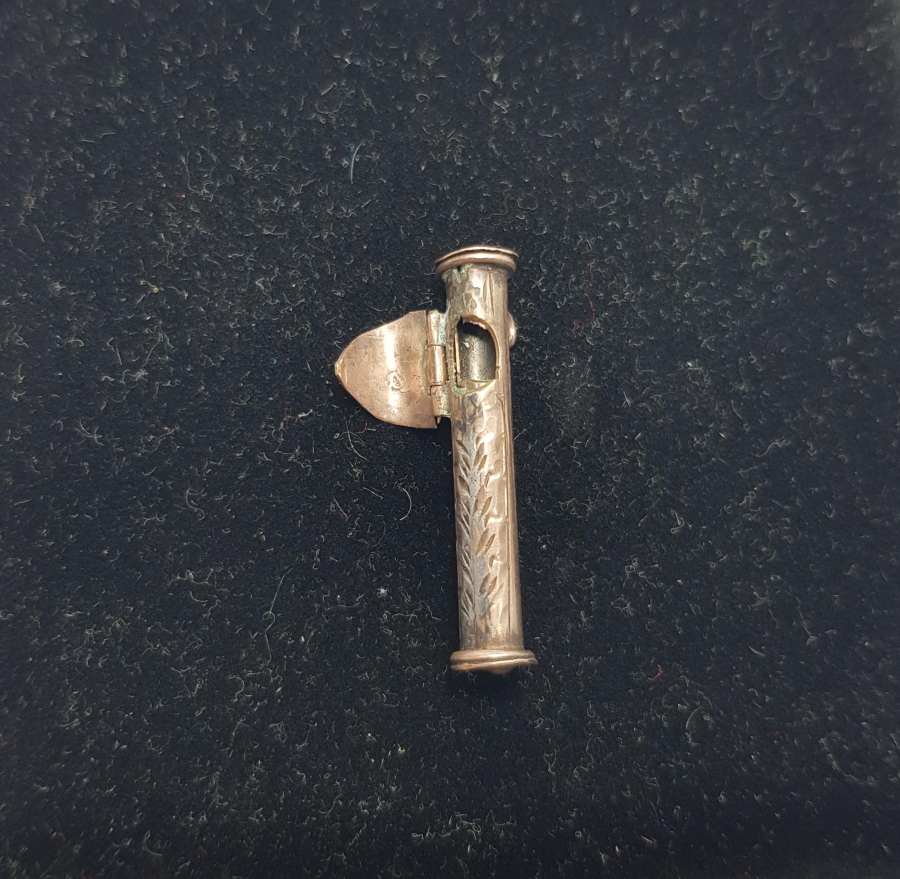 OSMANLICA DAMGALI DİNİ KOLYE UCU 