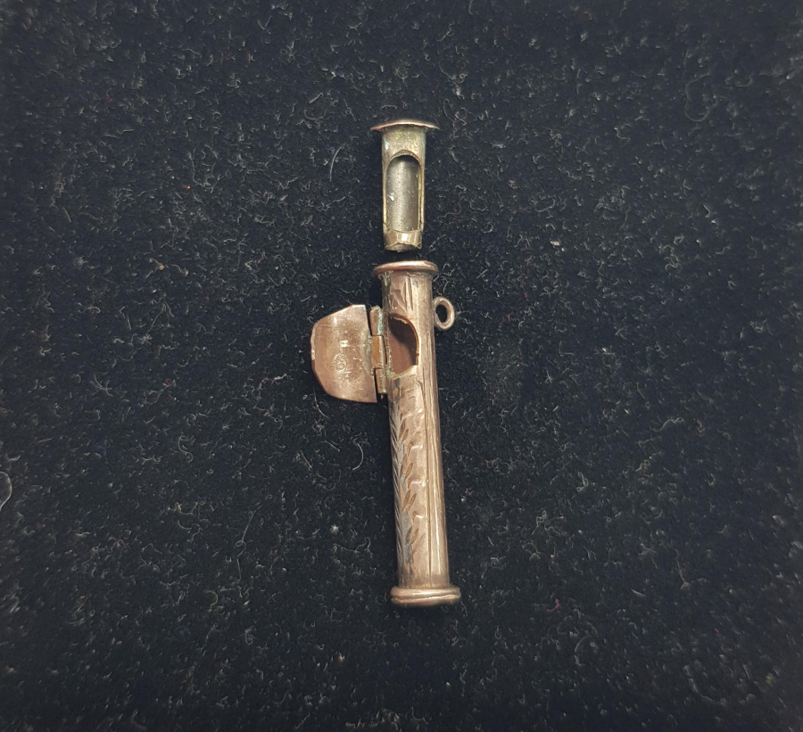 OSMANLICA DAMGALI DİNİ KOLYE UCU 