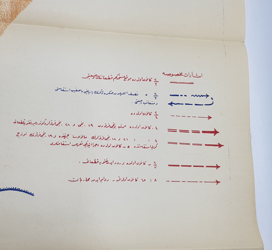 OSMANLICA SAVAŞ KROKİSİ 