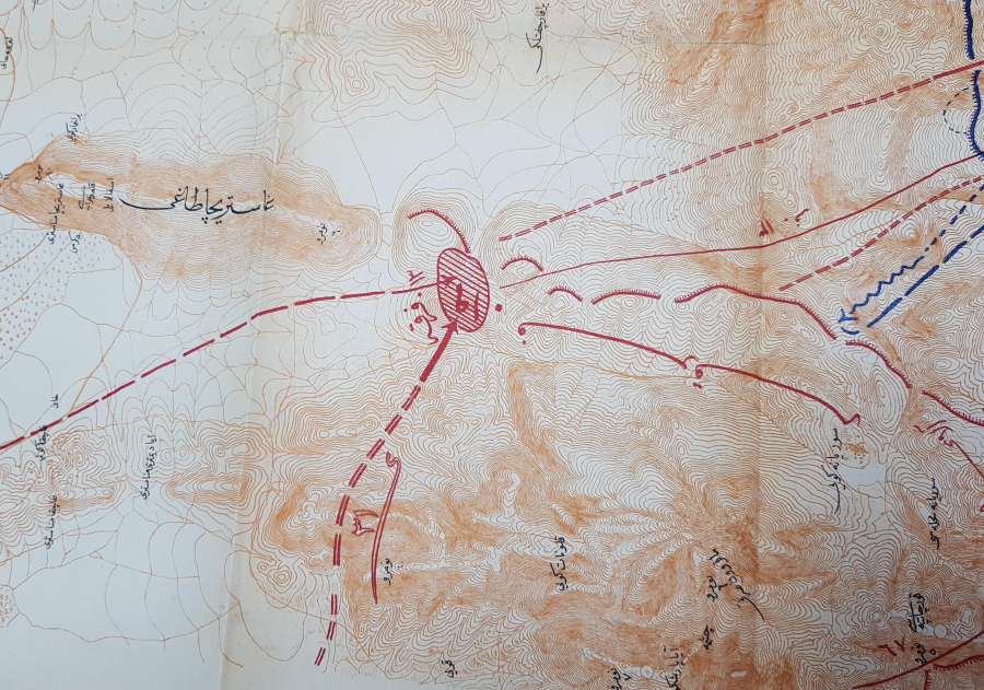 OSMANLICA SAVAŞ KROKİSİ 