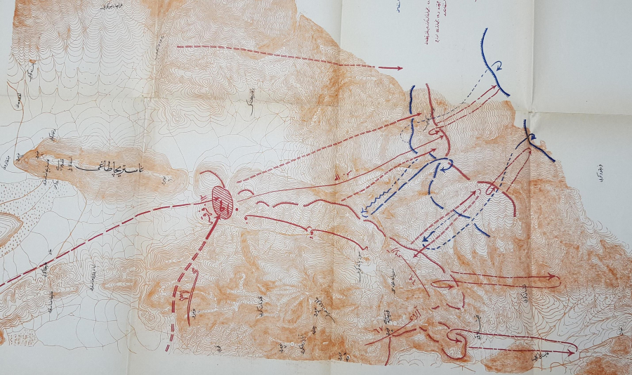 OSMANLICA SAVAŞ KROKİSİ 