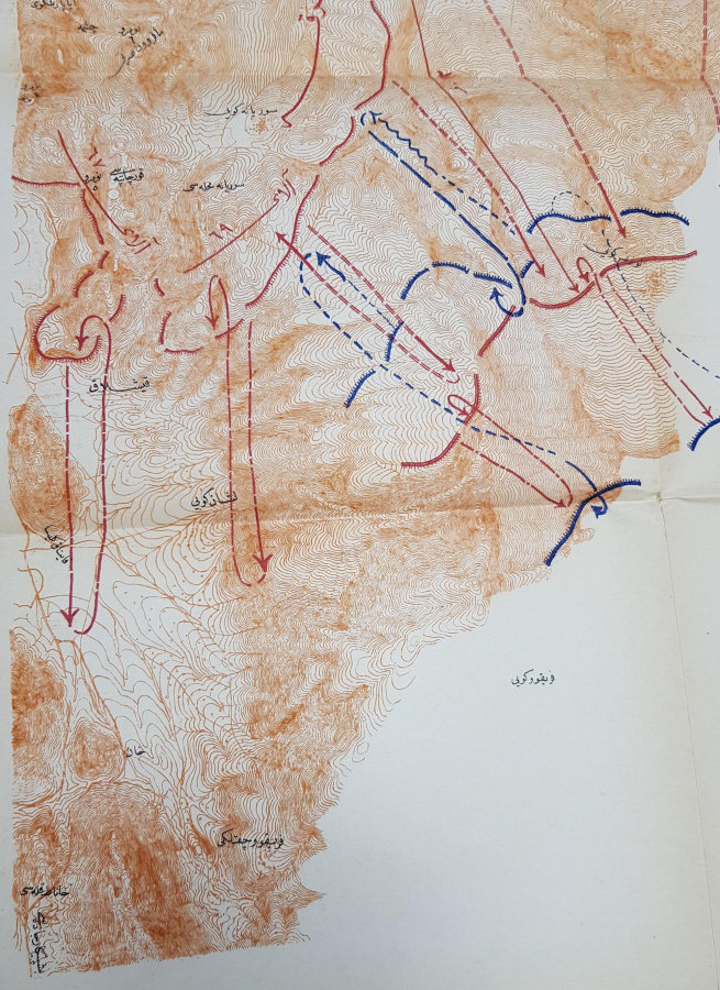 OSMANLICA SAVAŞ KROKİSİ 