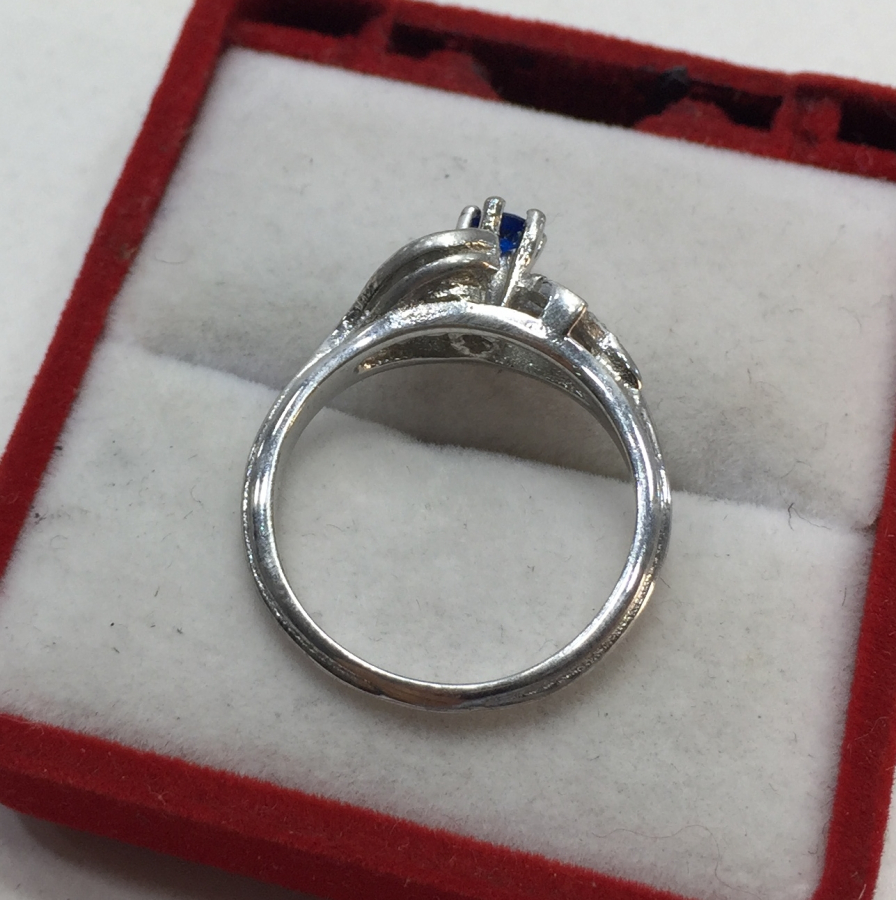 PIRLANTA TAŞLI ANTİKA YÜZÜK