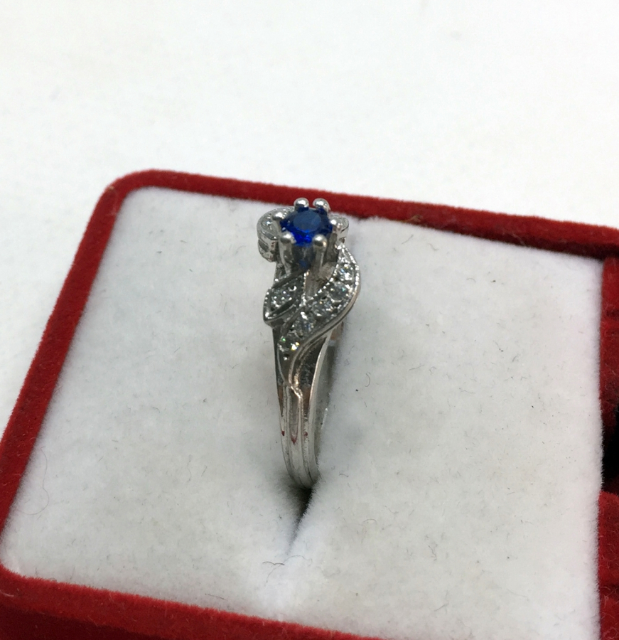 PIRLANTA TAŞLI ANTİKA YÜZÜK