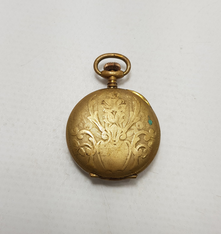 PORSELEN KADRAN ZENNE CEP SAATİ