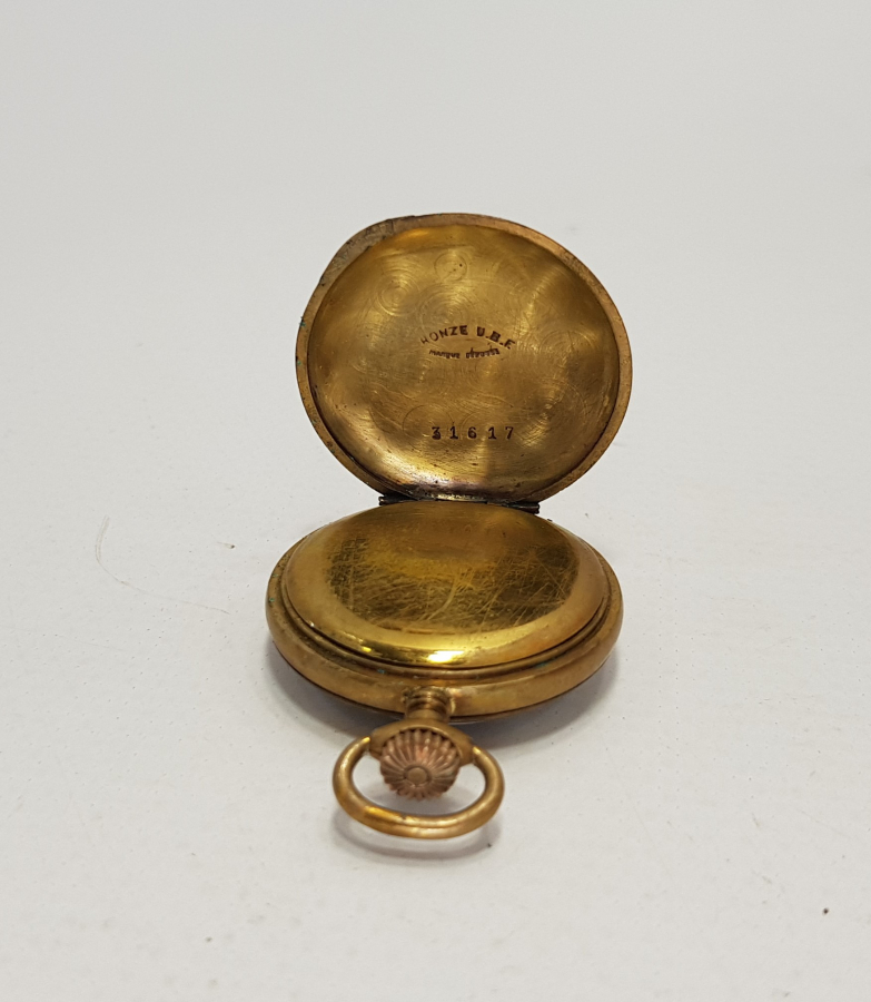 PORSELEN KADRAN ZENNE CEP SAATİ