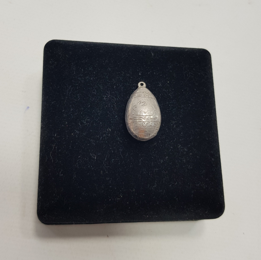 TAVŞAN MOTİFLİ GÜMÜŞ KOLYE UCU 