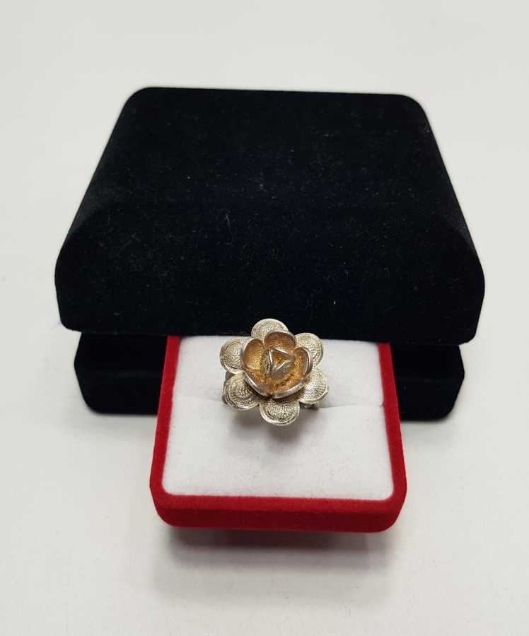 TELKARİ GÜMÜŞ YÜZÜK 