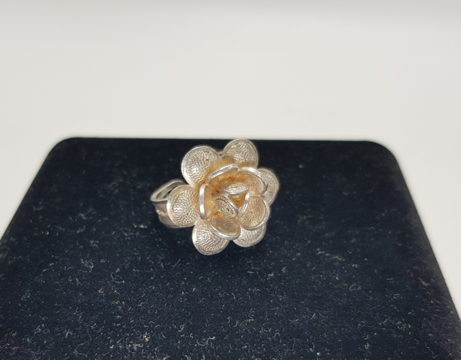 TELKARİ GÜMÜŞ YÜZÜK 