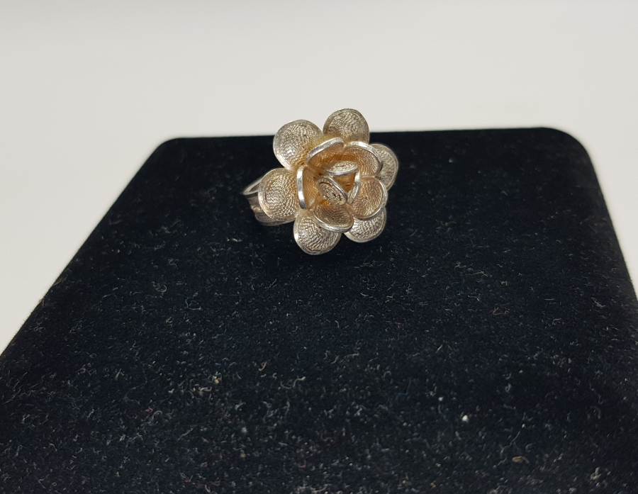 TELKARİ GÜMÜŞ YÜZÜK 