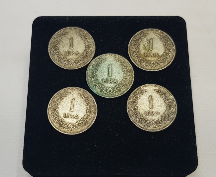 1947-1948 GÜMÜŞ 1 LİRALAR