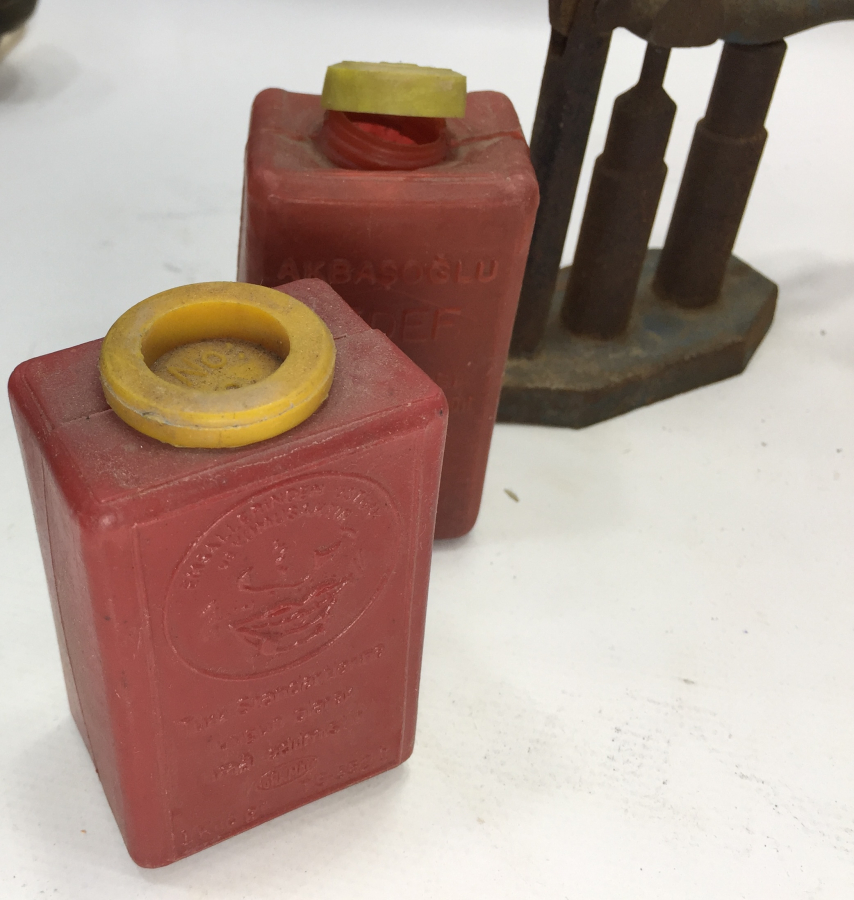 ANTİKA FİŞEK DOLDURMA APARATI BARUT VE SAÇMALARI