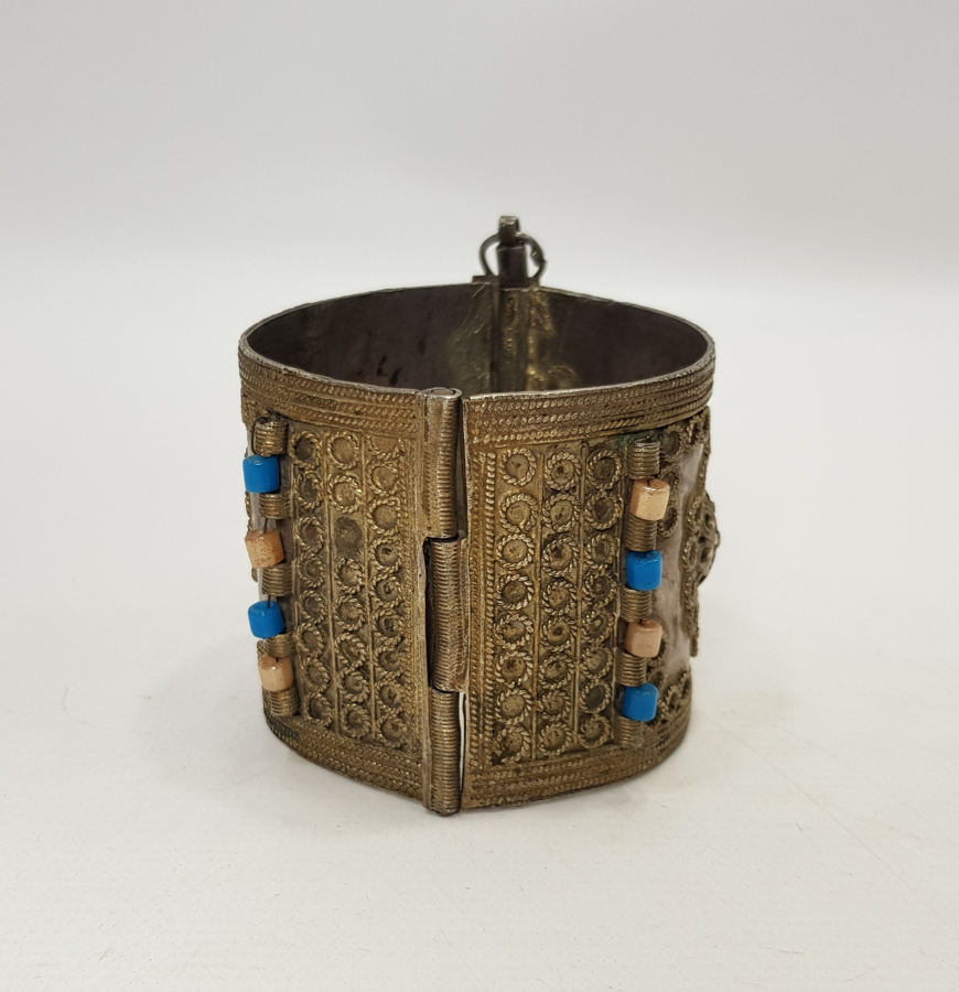 ESKİ TÜRKMEN İŞİ KALLAVİ BİLEKLİK 