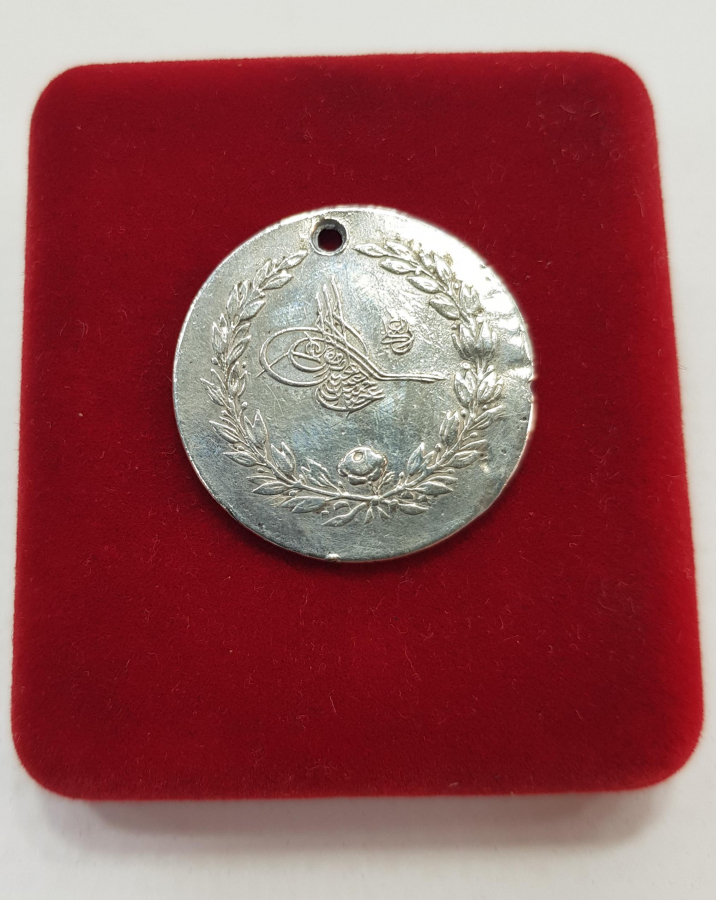 GÜMÜŞ OSMANLI YUNAN MUHAREBESİ MADALYASI 