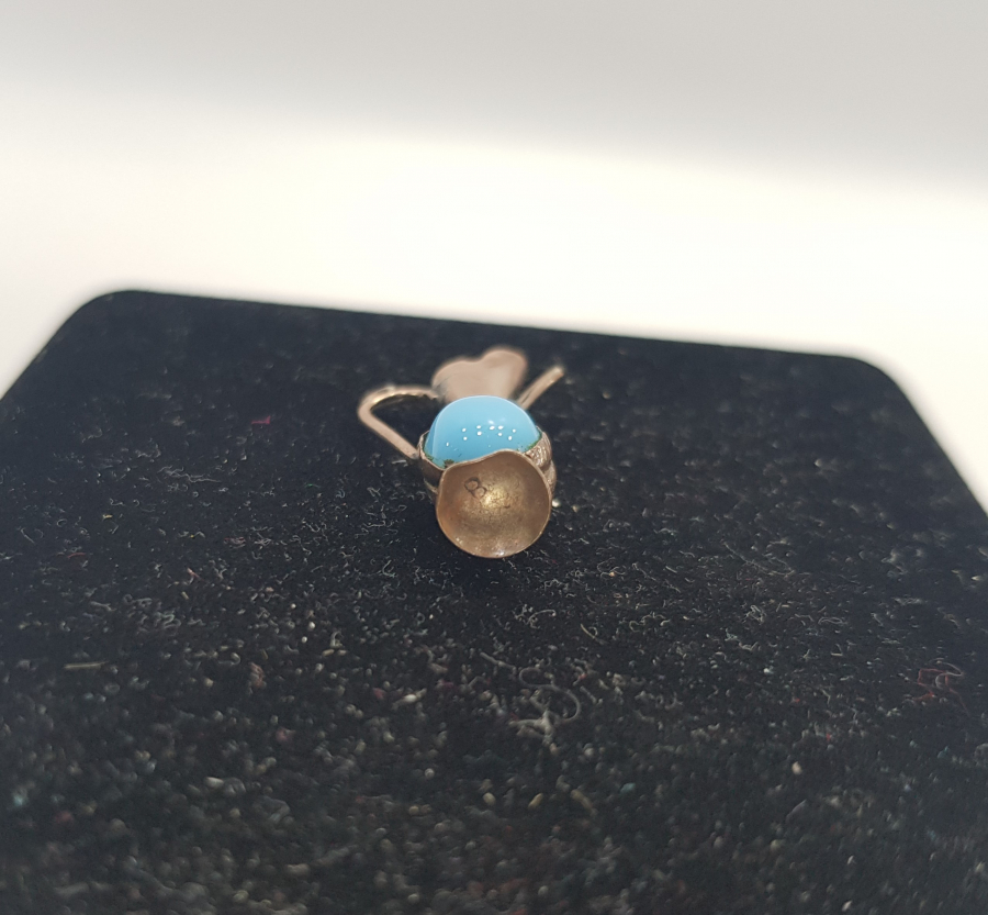 İBRİK FORMLU ALTIN KOLYE UCU 