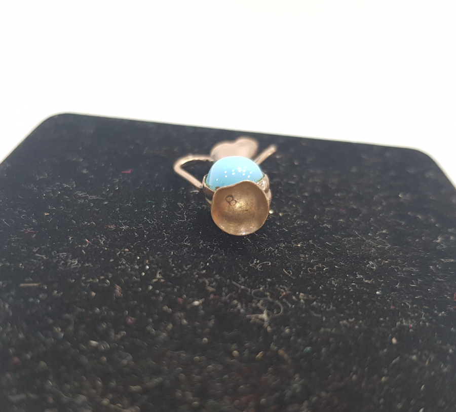 İBRİK FORMLU ALTIN KOLYE UCU 