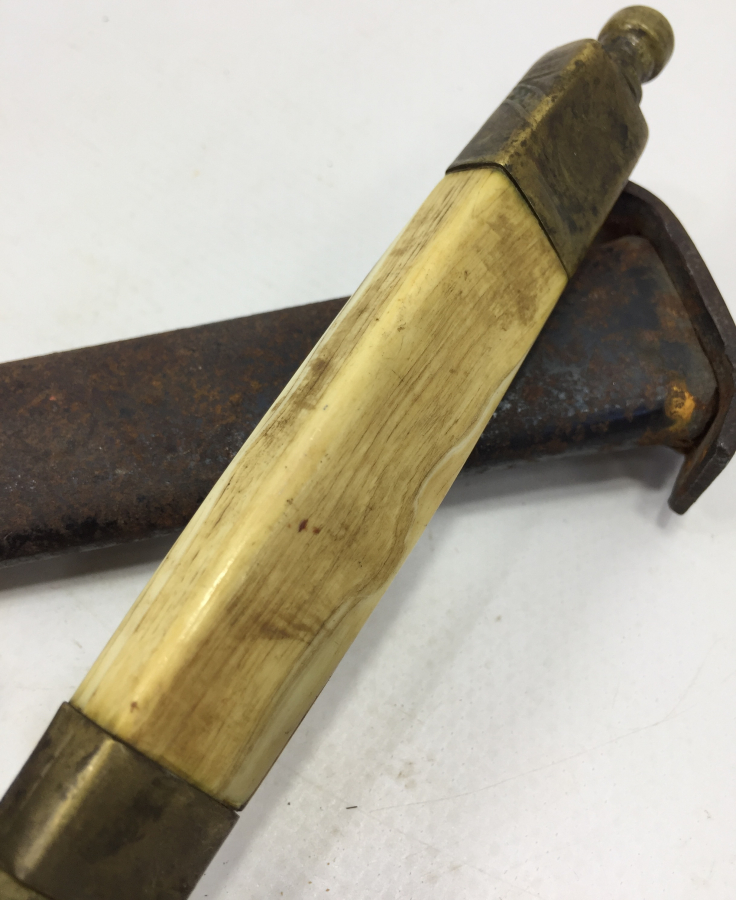 OSMANLI DÖNEMİ MORS SAPLI SUBAY MEÇİ