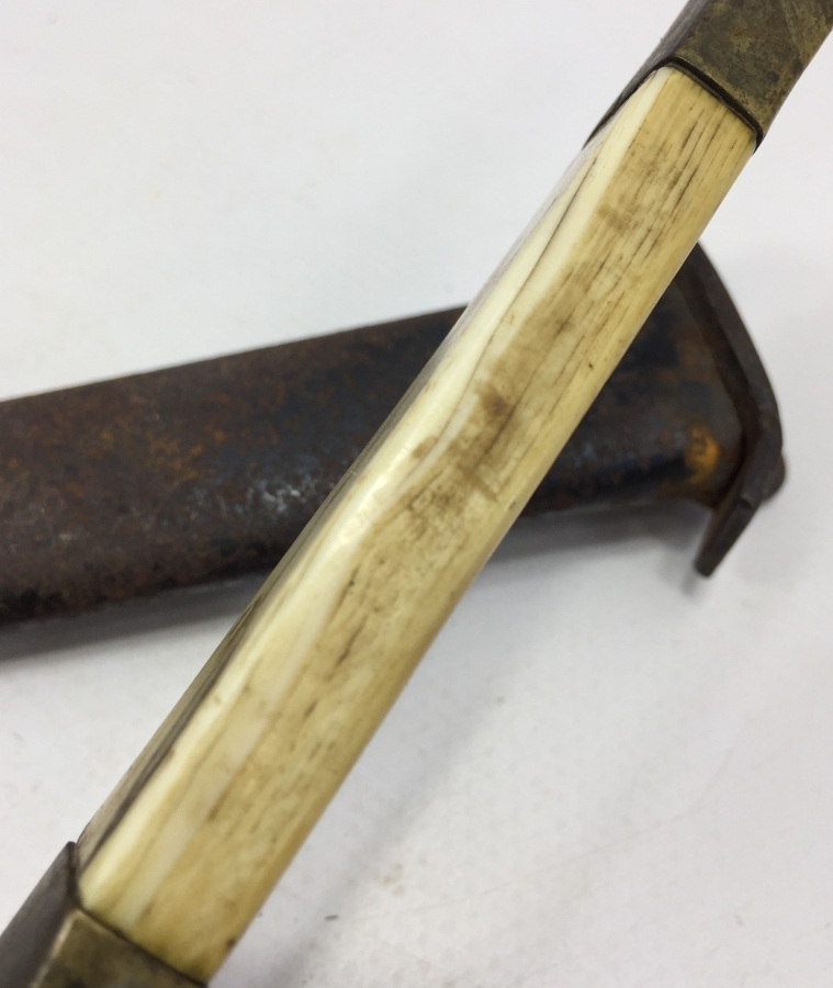 OSMANLI DÖNEMİ MORS SAPLI SUBAY MEÇİ