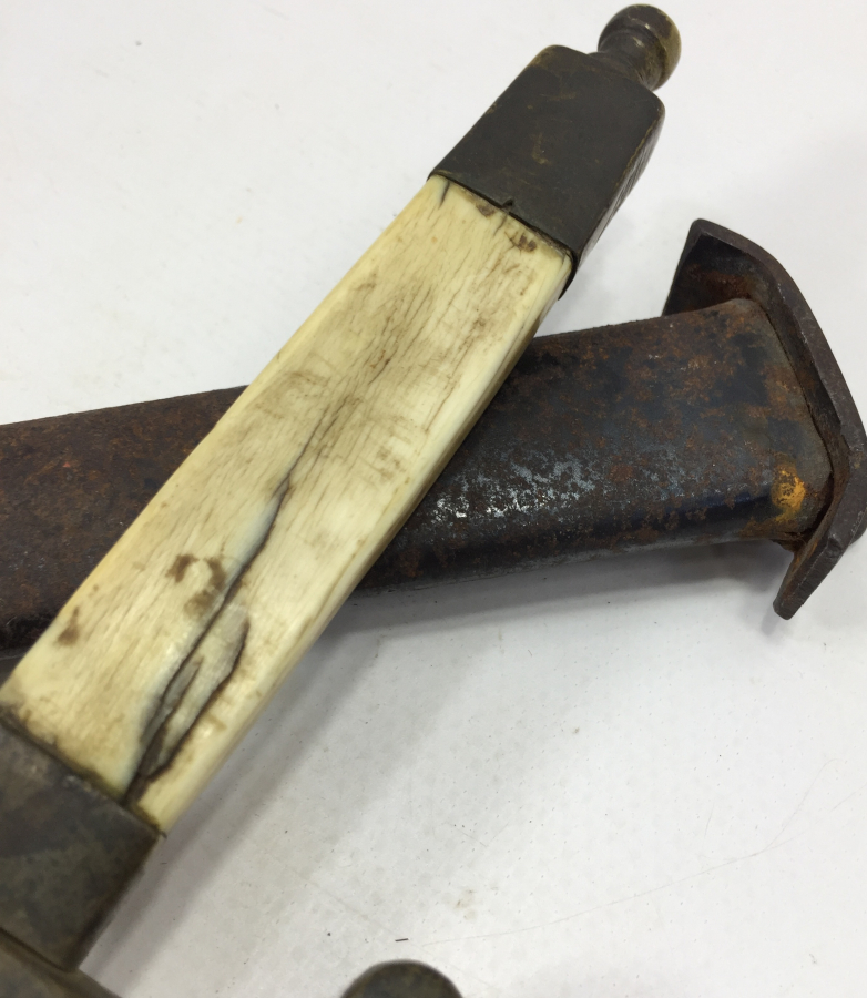 OSMANLI DÖNEMİ MORS SAPLI SUBAY MEÇİ