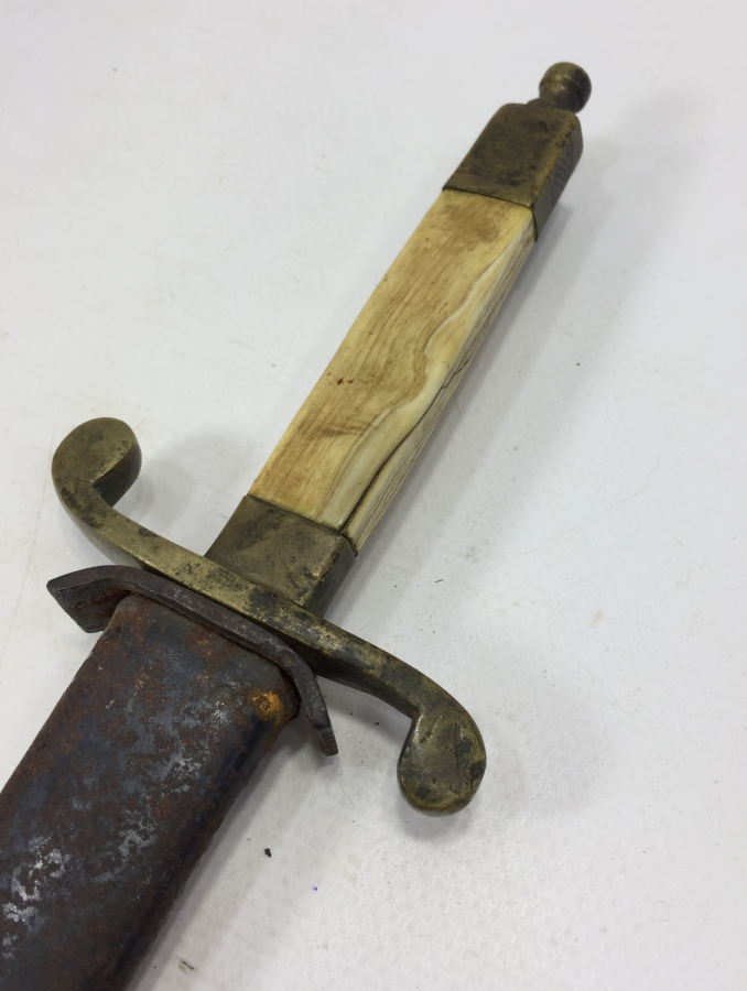 OSMANLI DÖNEMİ MORS SAPLI SUBAY MEÇİ