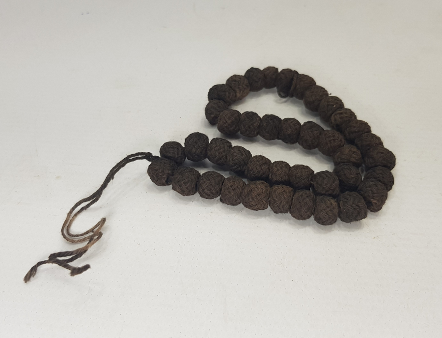 OSMANLI DÖNEMİ TEKKE İŞİ İP ÖRME ÇİLE TESBİHİ 