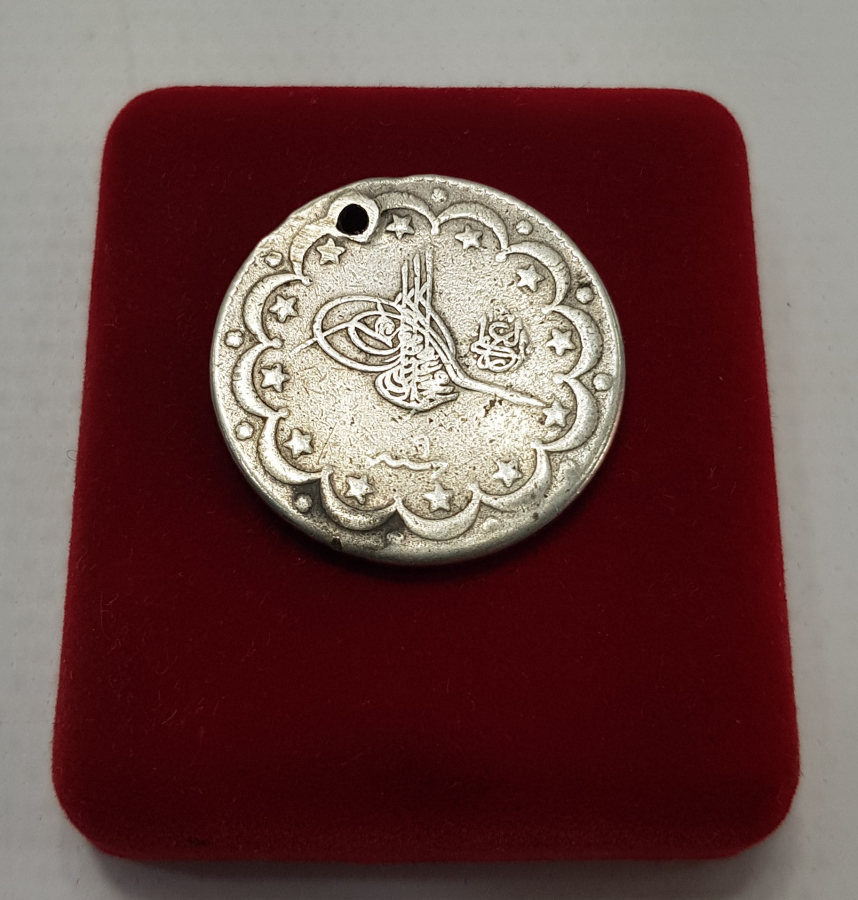 SULTAN MEHMET REŞAT DÖNEMİ OSMANLI GÜMÜŞ 10 KURUŞ