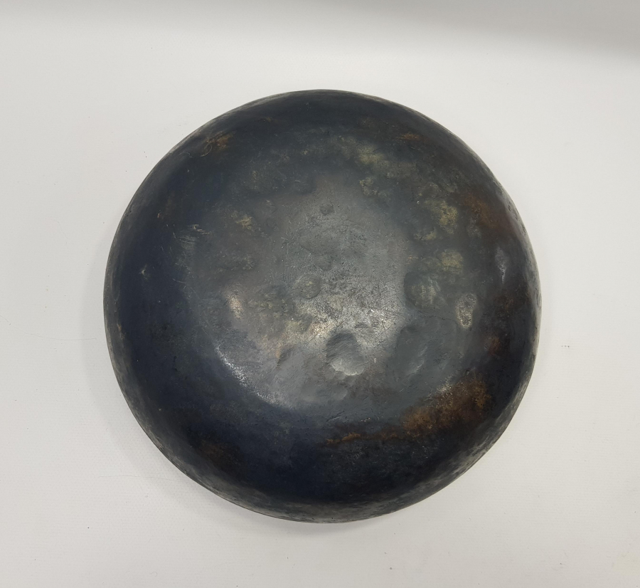 ÜZERİ OSMANLICA YAZILI TEKKE İŞİ BÜYÜK BOY BRONZ TENCERE