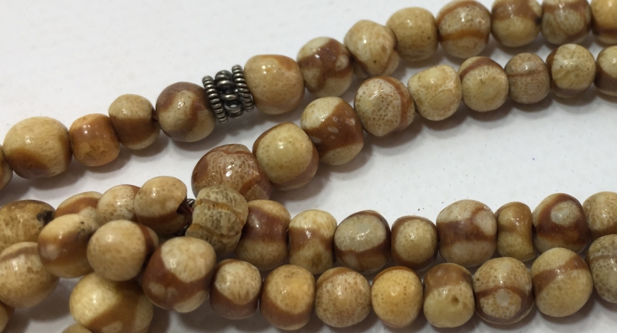 OSMANLI DÖNEMİ GÜMÜŞ İMAMELİ 99 LUK NAMAZ TESBİHİ