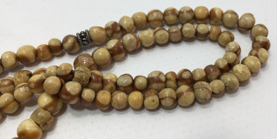 OSMANLI DÖNEMİ GÜMÜŞ İMAMELİ 99 LUK NAMAZ TESBİHİ