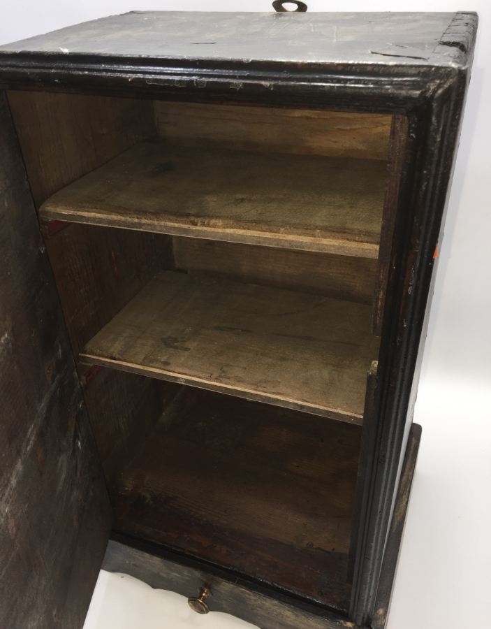 OSMANLI DÖNEMİ KARNİK ÇİÇEKLİ RUM İŞİ MİNİ DOLAP