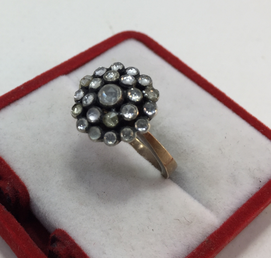 ÖZEL YAPIM DİVANHANE ÇİVİSİ MODELİ ELMAS YÜZÜK