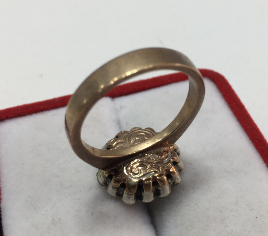 ÖZEL YAPIM DİVANHANE ÇİVİSİ MODELİ ELMAS YÜZÜK