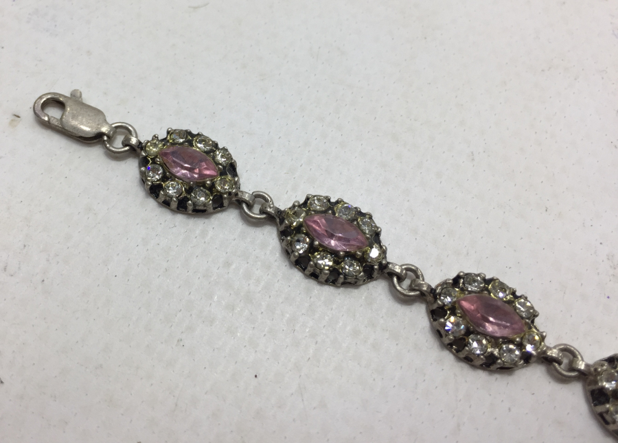 MARGAZİT TAŞLI GÜMÜŞ BİLEKLİK