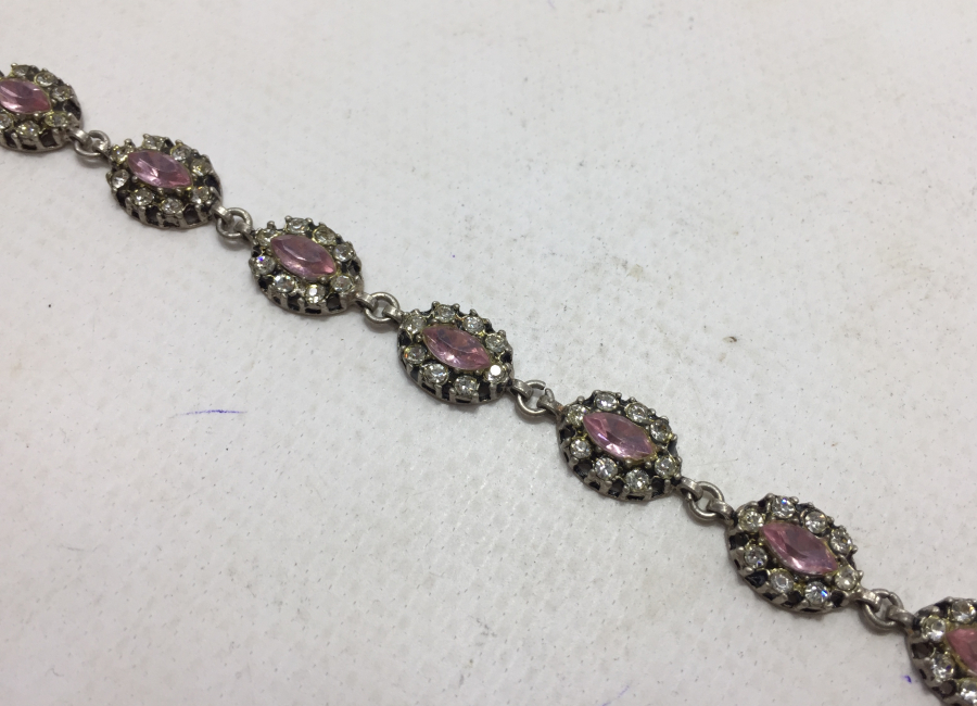 MARGAZİT TAŞLI GÜMÜŞ BİLEKLİK