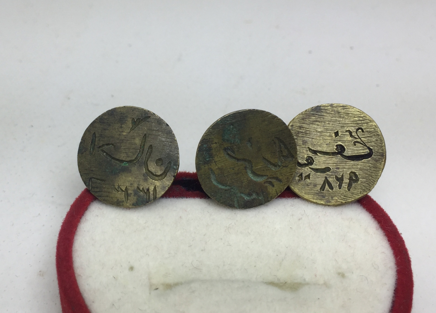 OSMANLI DÖNEMİ 3 ADET ŞAHIS MÜHRÜ