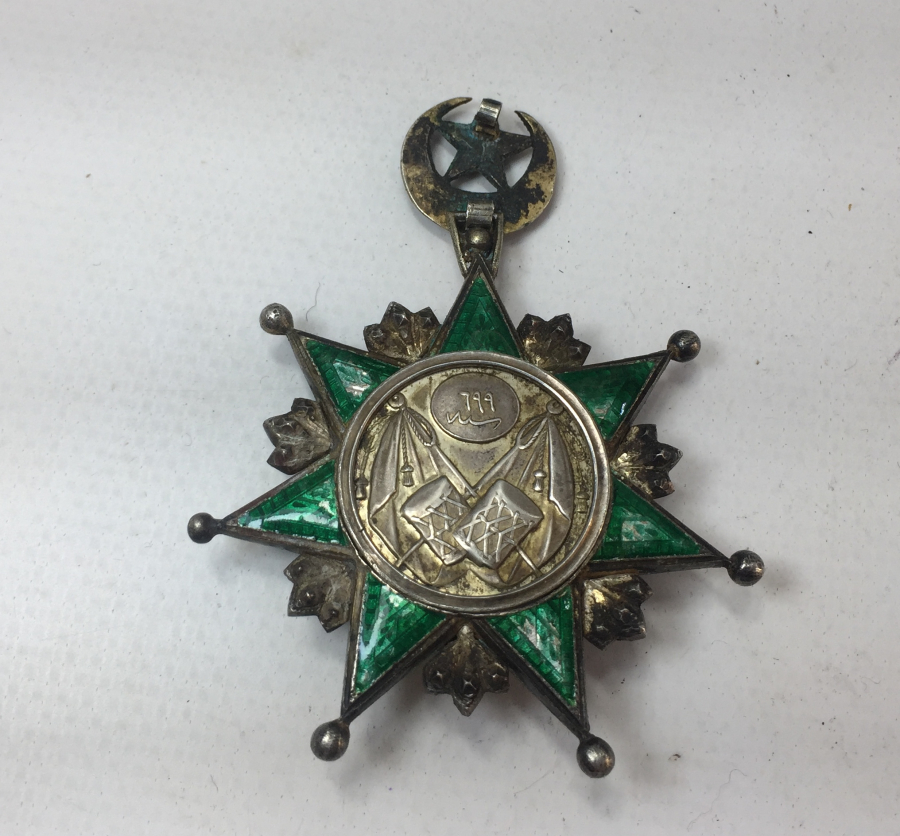 OSMANLI DÖNEMİ 4. DERECE NİŞAN-İ OSMANİ MADALYASI