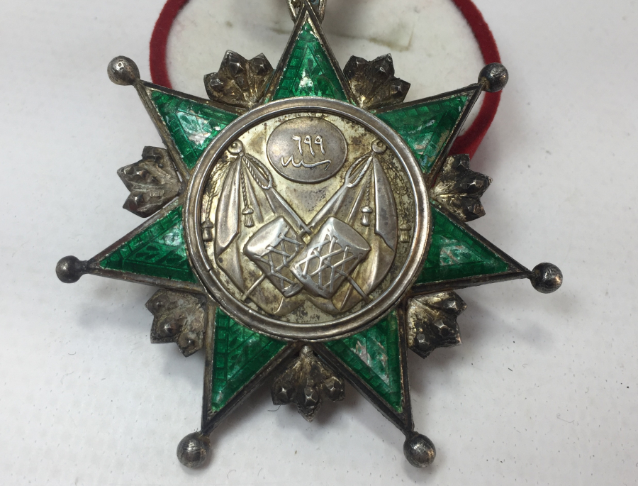 OSMANLI DÖNEMİ 4. DERECE NİŞAN-İ OSMANİ MADALYASI